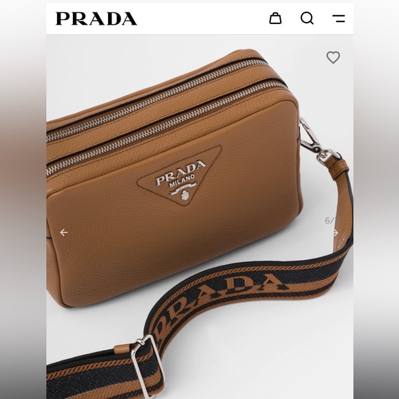 ISO - PRADA Nylon Shoulder Strap with silver hardware - Picture 2 of 2